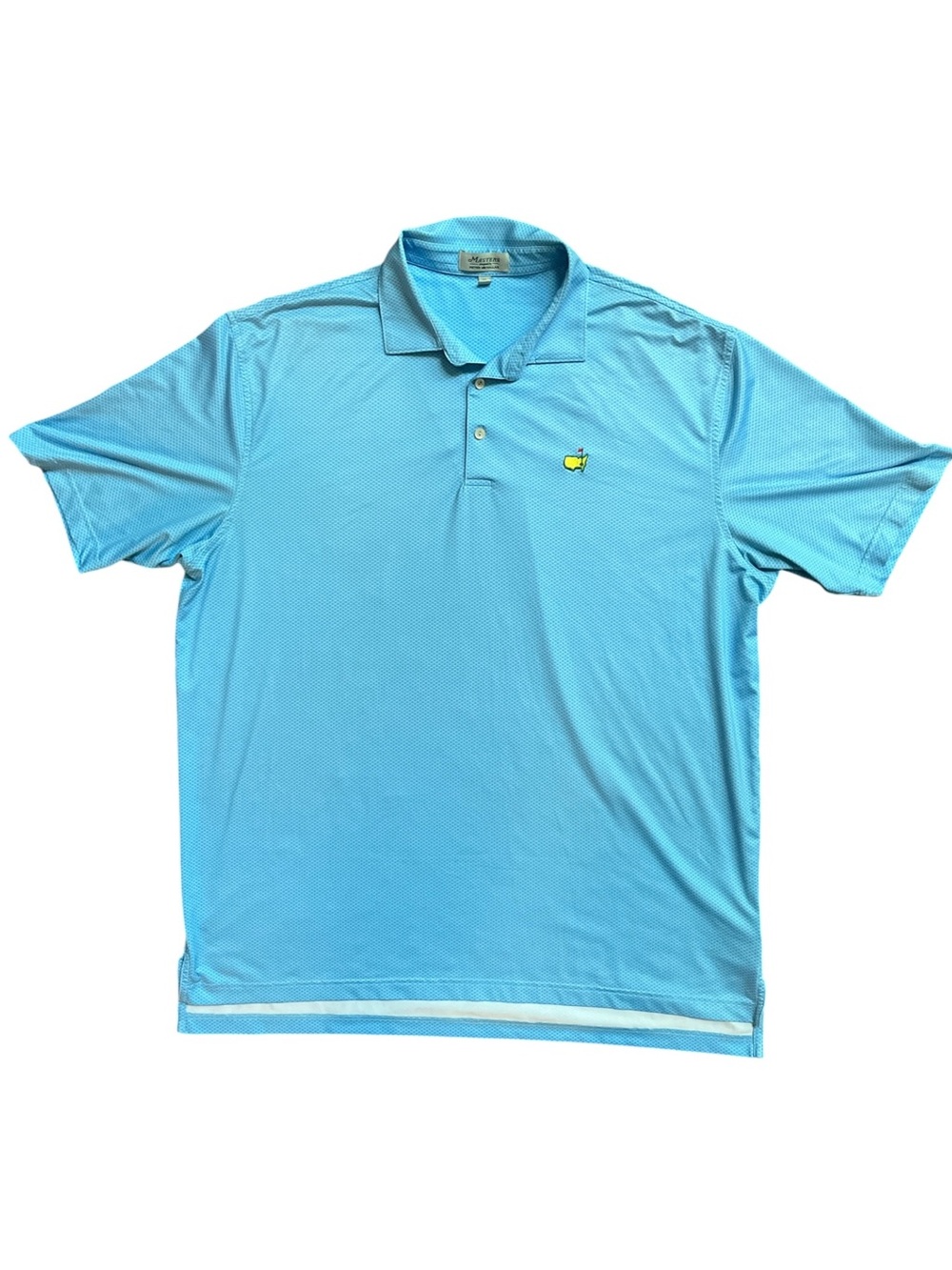 MASTERS Designed by Peter Millar Augusta National Teal Performance Polo Shirt XL